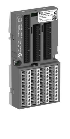 ABB 1SAP210600R0001 Interface terminal unit. For CS31 protocol. Screw terminals (TU551-CS31)