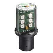 DL1BDB4 RED LED BA15D 24VAC/DC