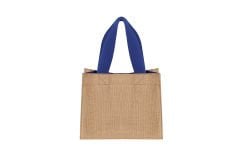 EYT001 -  EVIL EYE MINI BLUE  TOTE BAG