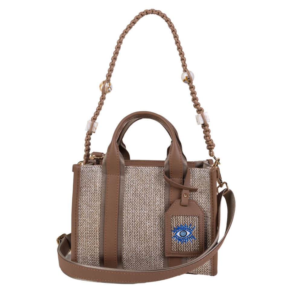 CITY BAG MEDİUM HASIR-BEJ