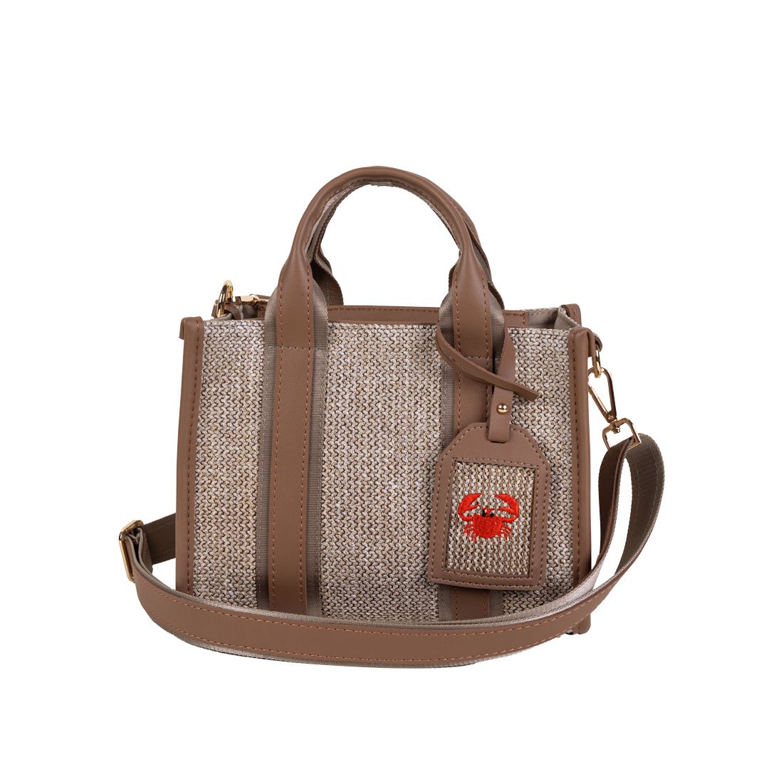 CITY BAG MEDİUM HASIR-BEJ