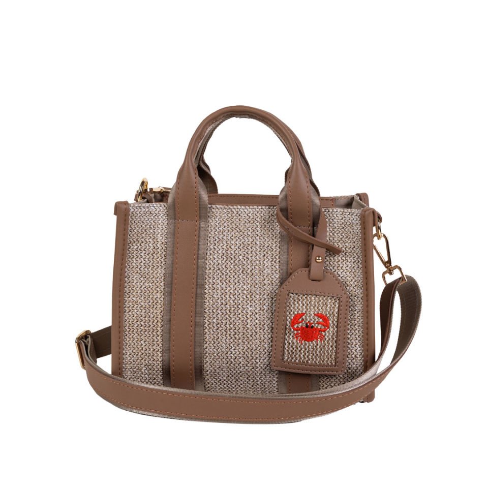 CITY BAG MEDİUM HASIR-BEJ