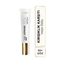 L'Oréal Paris Yaş Uzmanı 50+ Kırışıklık Karşıtı Yenileyici Göz Kremi 15 Ml