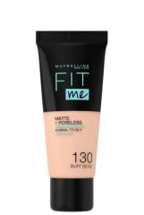 MAYBELLINE NEW YORK FIT ME MATTE + PORELESS FONDÖTEN BUFF BEIGE 130