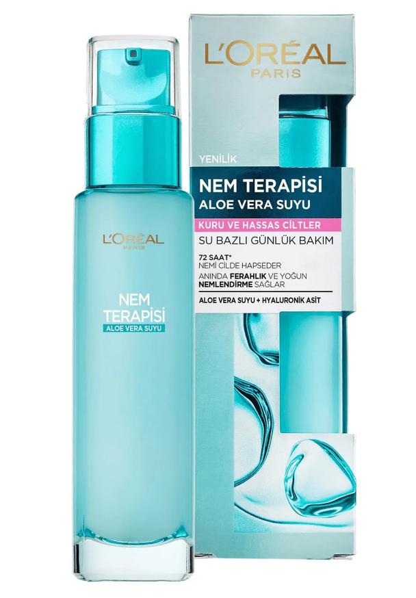 L'Oreal Paris L'oréal Paris Nem Terapisi Aloe Vera Suyu Kuru Ve Hassas Ciltler