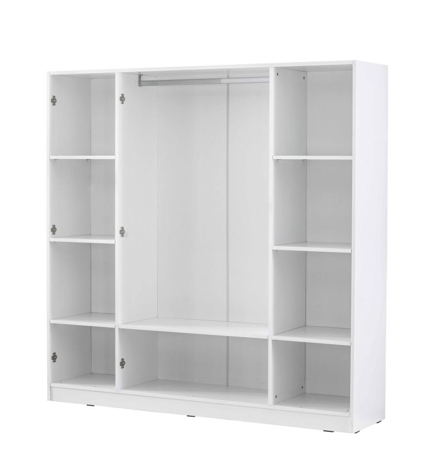 EVORA 4 KAPAKLI DOLAP (120CM) (BEYAZ)