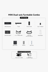 Revopoint MINI Dual-Axis Turntable Combo 3D Tarayıcı