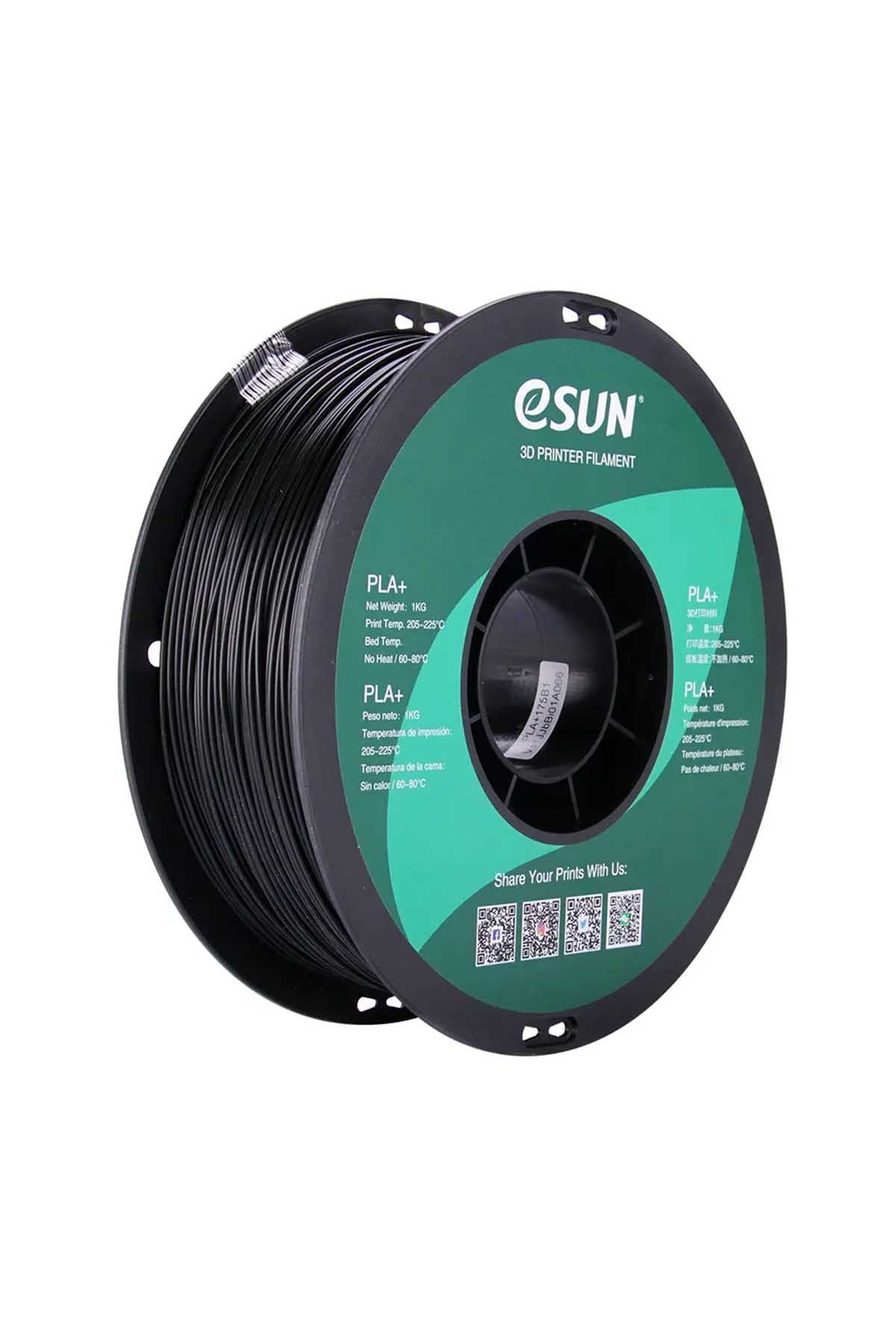 Esun PLA+ Filament Siyah