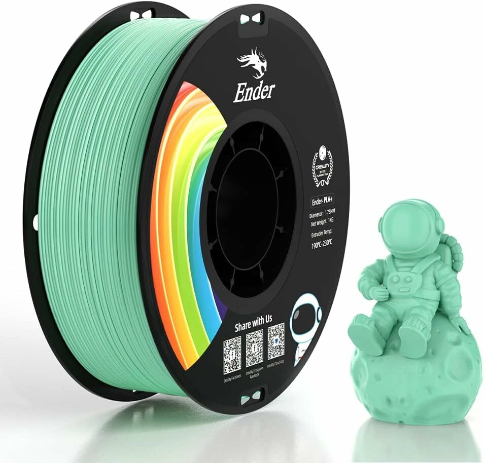 Creality Ender PLA+ Filament Yeşim 1.75mm 1kg