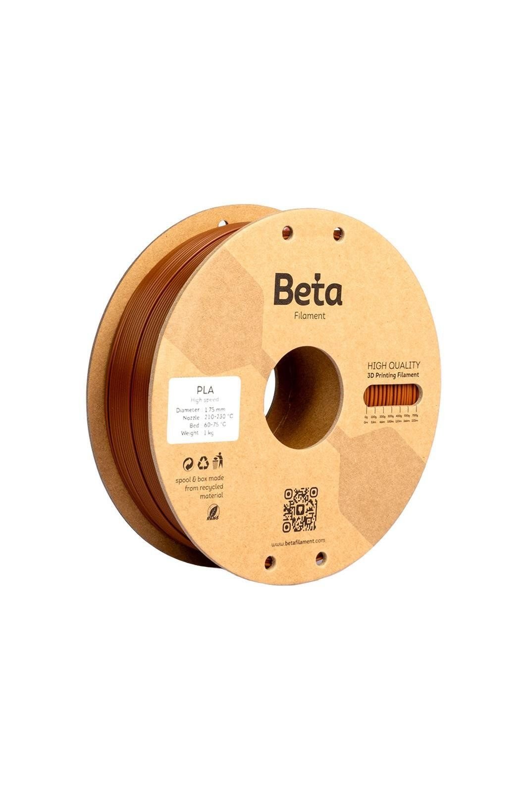 Beta PLA+ Filament Brown