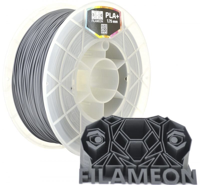 FILAMEON PLA+ Filament Gümüş Gri