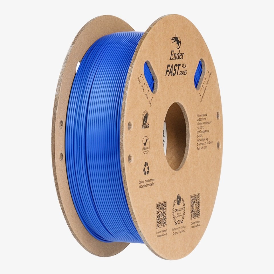 Creality Ender Fast PLA Filament Mavi 1.75mm 1kg