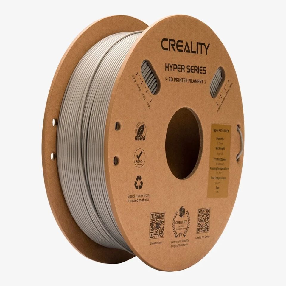 Creality Hyper PETG Filament Gri 1.75mm 1kg