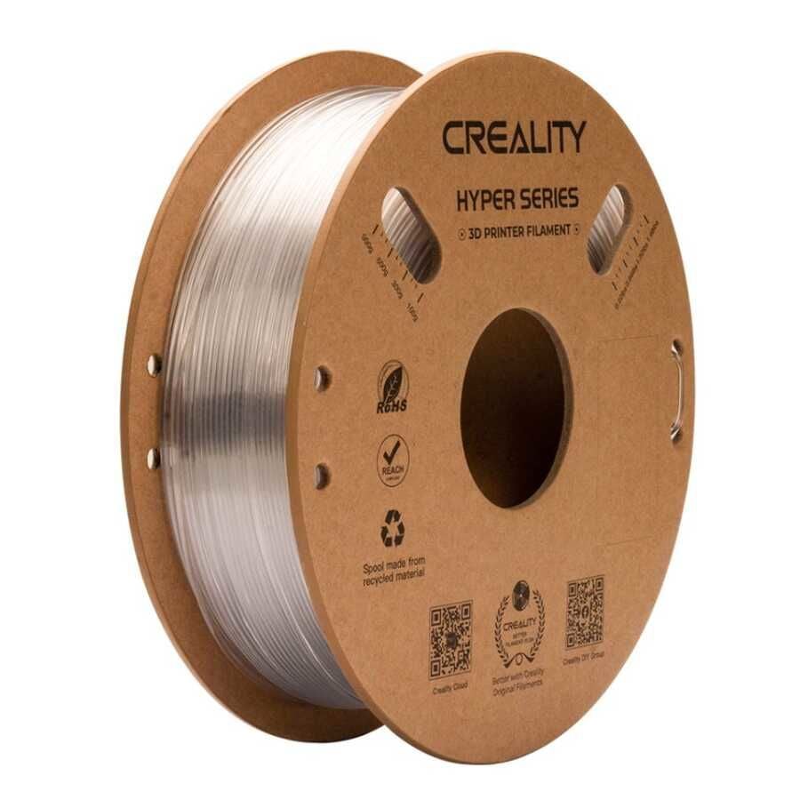 Creality Hyper PETG Filament Transparan 1.75mm 1kg