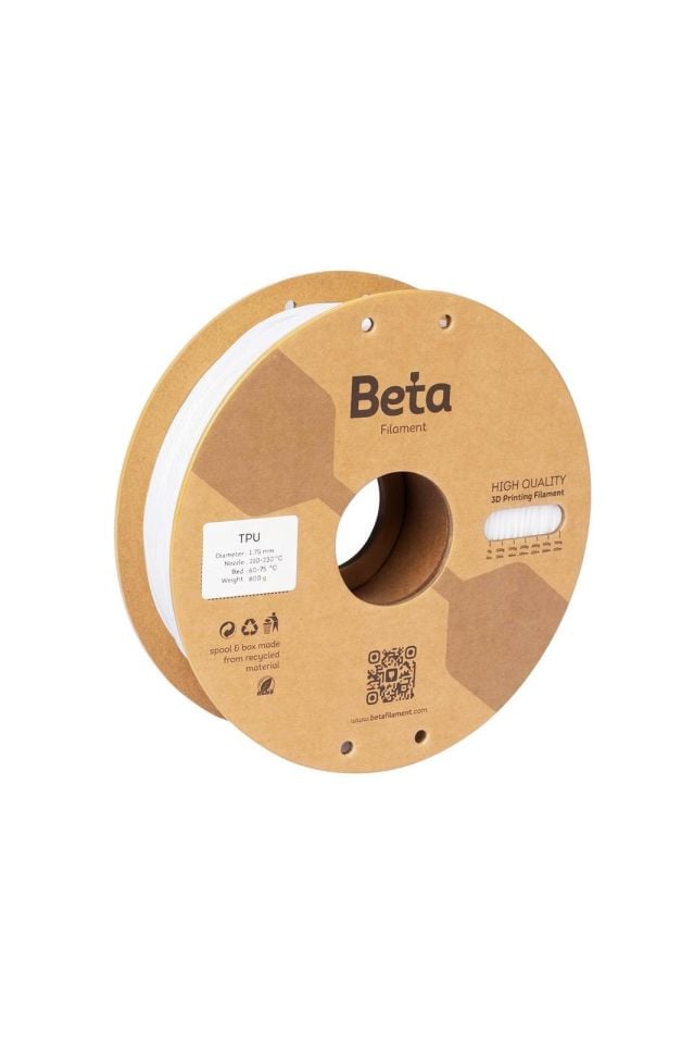 Beta TPU 95A Filament White