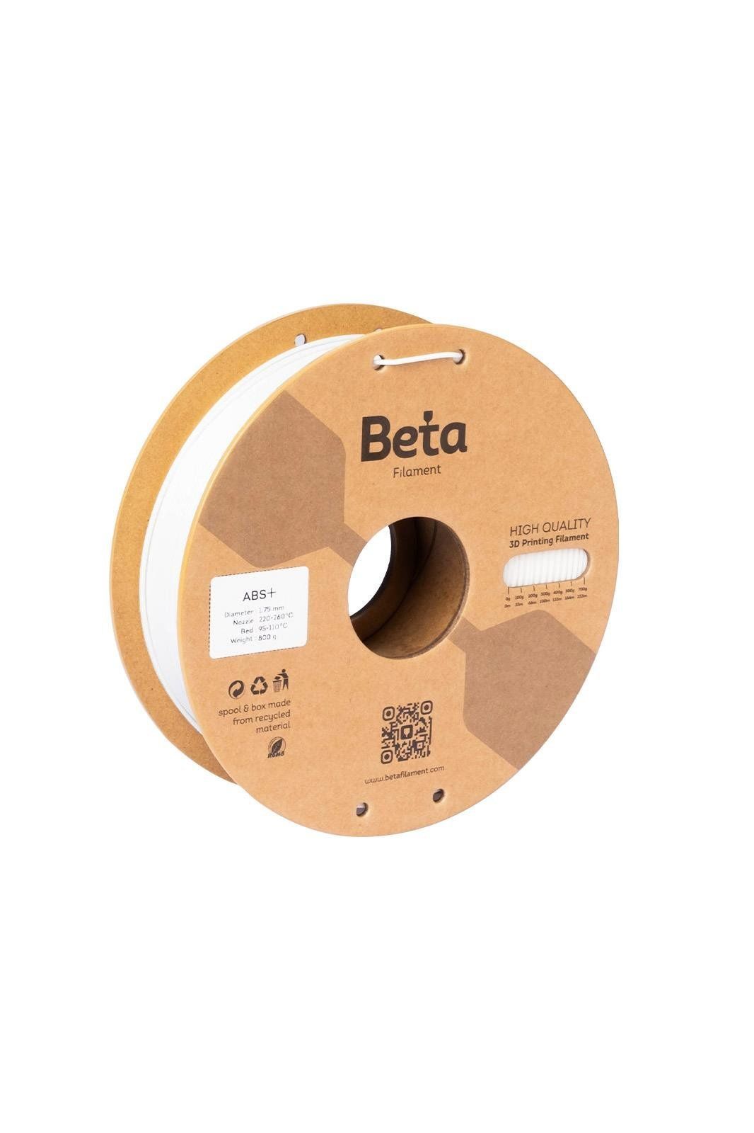 Beta ABS+ Filament White