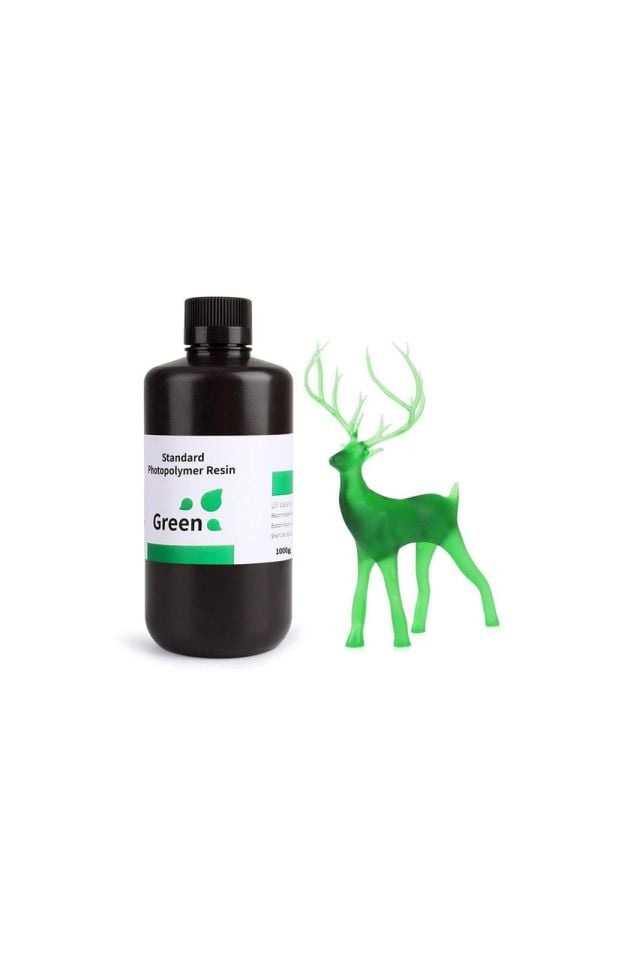 ELEGOO Standart Fotopolimer Reçine Green 1 Kg