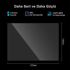 ELEGOO PFA Release Liner Film 5 Adet - Saturn2/8K