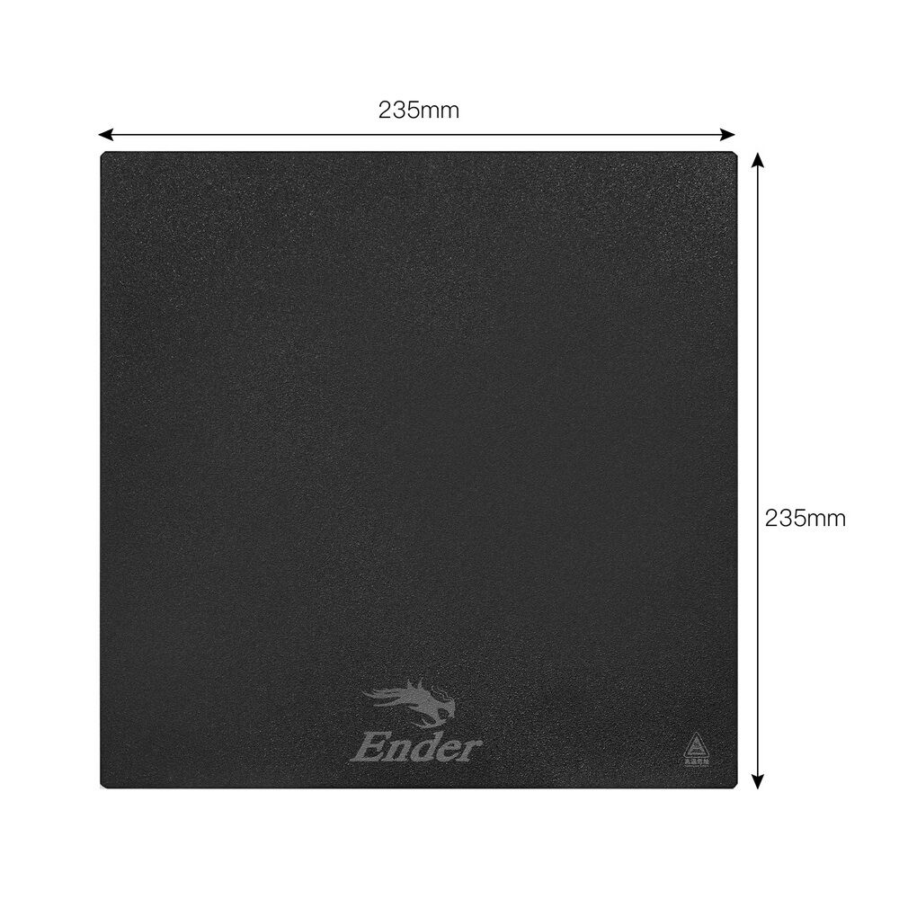 Creality PEI Cam Baskı Tablası - 235X235X4mm