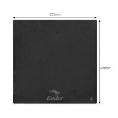 Creality PEI Cam Baskı Tablası - 235X235X4mm