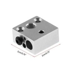 Creality MK8 Isıtıcı Blok 20x20x10mm Ender-3 V2 Uyumlu