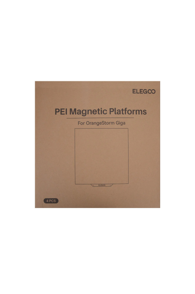 ELEGOO PEI Magnetic Platform Kit For Orange Storm Giga