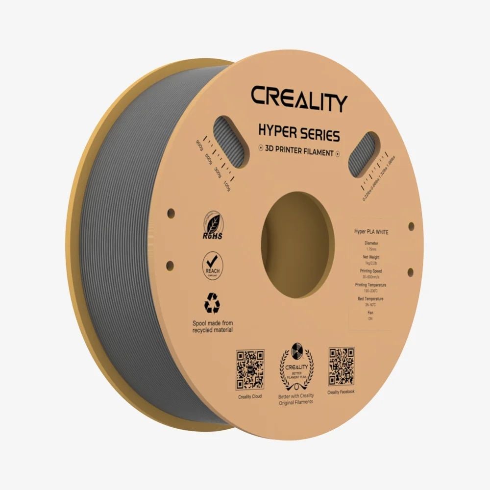 Creality Hyper PLA Filament Gri 1.75mm 1kg