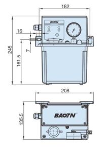 (2LT)110V PLC Kontrollü CNC Yağlama Ünitesi