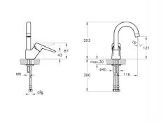 Artema Solid S Banyo Bataryası + Kuğu Lavabo Bataryası + Duxxa Bolero Duş Sistemi