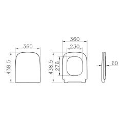 VitrA S20 Smoothflush (Kanalsız) Asma Klozet 52cm + s20 Kapak + VitrA Gömme Rezervuar Set