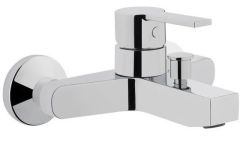 VitrA 80cm Altın Meşe Banyo Dolabı + Duş Sistemi + Batarya + S50 Klozet Set