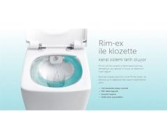 VitrA Integra Kare Rim-ex Dtd Klozet + Rezervuar + Yavaş Kapanır Kapak + İç Takım Set