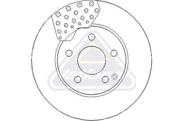FREMAX ÖN FREN DİSKİ. W204. C180-200. (A0004211912)