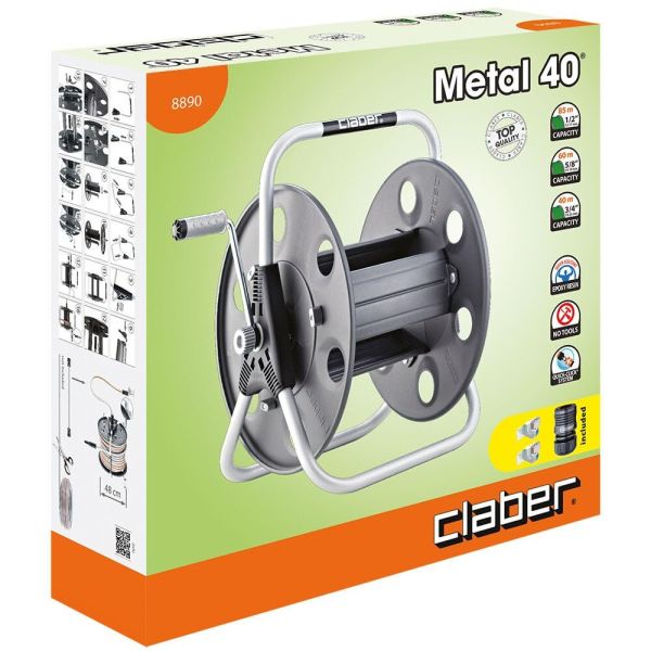 HORTUM MAKARASI  METAL40 40MT CLABER 8890