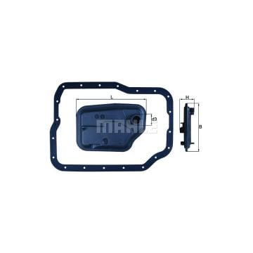 MAHLE OTOMATİK ŞANZUMAN FİLTRESİ  FOCUS 98>05 MHL XS4P 7B155 AC HX149D