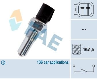 FAE GERİ VİTES MÜŞÜRÜ FİESTA-COURİER FAE 6S6T 15520 AA 40591