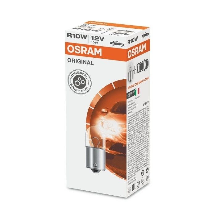 OSRAM 12 VOLT 67 10 WATT (10 LU) GERİ VİTES VE PARK AMPULU OS 5008 OS5008