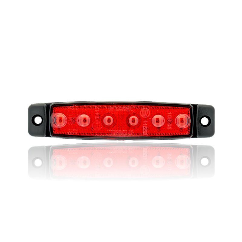 PARMAK LAMBA 24V 6 LED KIRMIZI