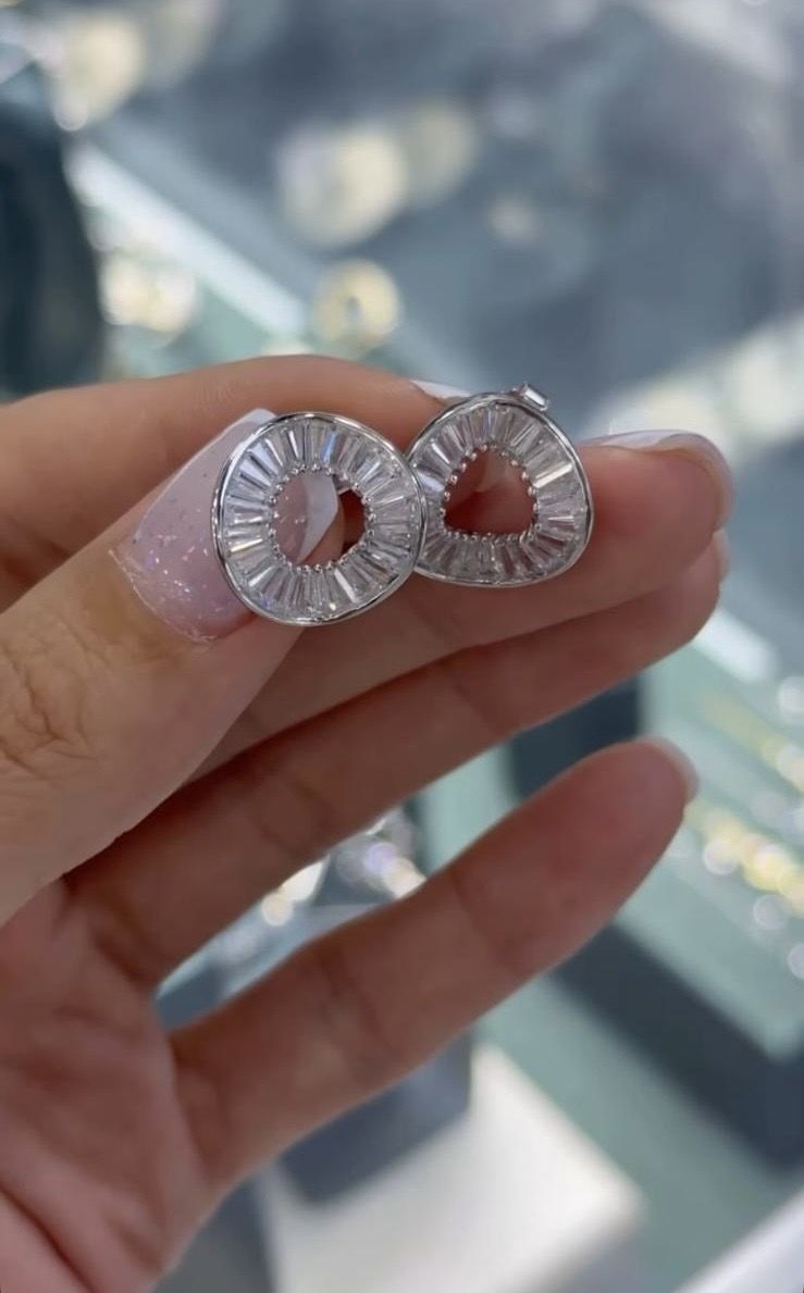 İthal Gümüş Küpe