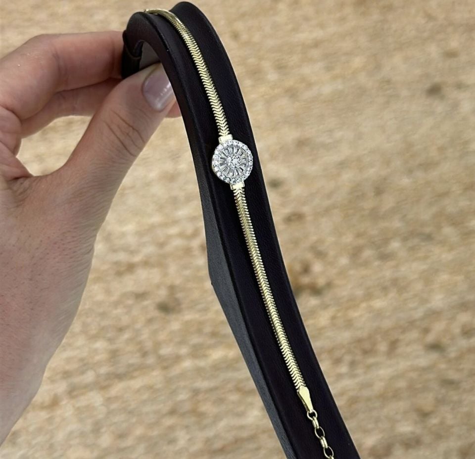 Tasarım gümüş bileklik