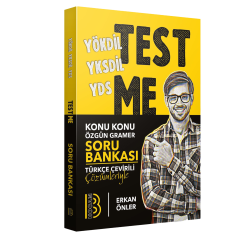 YÖKDİL - YDS - YKSDİL TEST ME SORU BANKASI (TÜRKÇE ÇEVİRİLİ ÇÖZÜMLERİYLE)