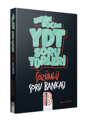 YDT Soru Türleri Çözümlü Soru Bankası | Erkan Önler Benim Hocam Yayınları