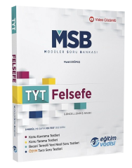 TYT Felsefe Modüler Soru Bankası | Eğitim Vadisi Yayınları