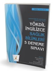 YÖKDİL İngilizce Sağlık Bilimleri 5 Deneme Sınavı