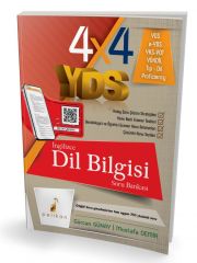 Pelikan 4x4 YDS Seti 4. Kitap İngilizce Dil Bilgisi Tamamı Çözümlü Soru Bankası