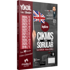 Modadil Yayınları YÖKDİL FEN Çıkmış Sorular Tamamı Video Çözümlü