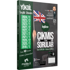 Modadil Yayınları YÖKDİL SAĞLIK Çıkmış Sorular Tamamı Video Çözümlü