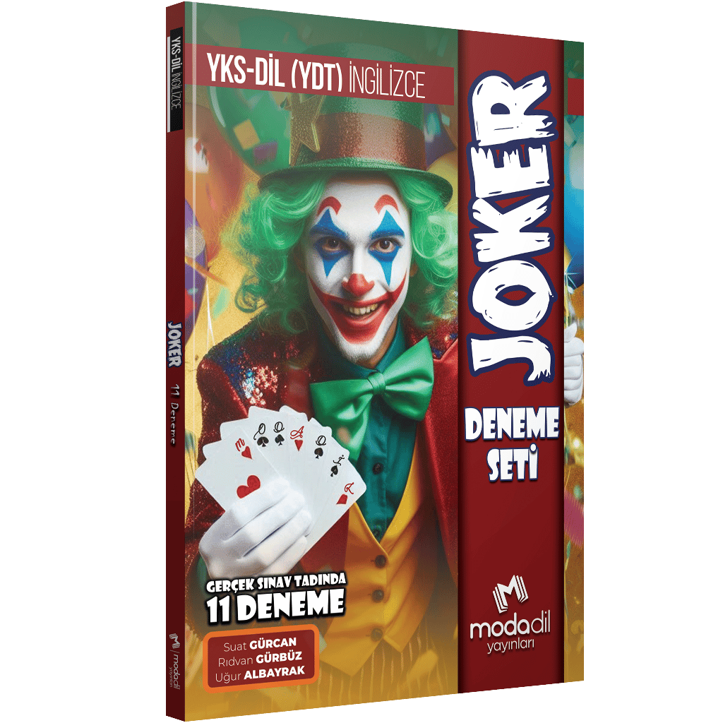 Modadil Yayınları YKS-DİL (YDT) Joker Deneme Seti - 11 Deneme