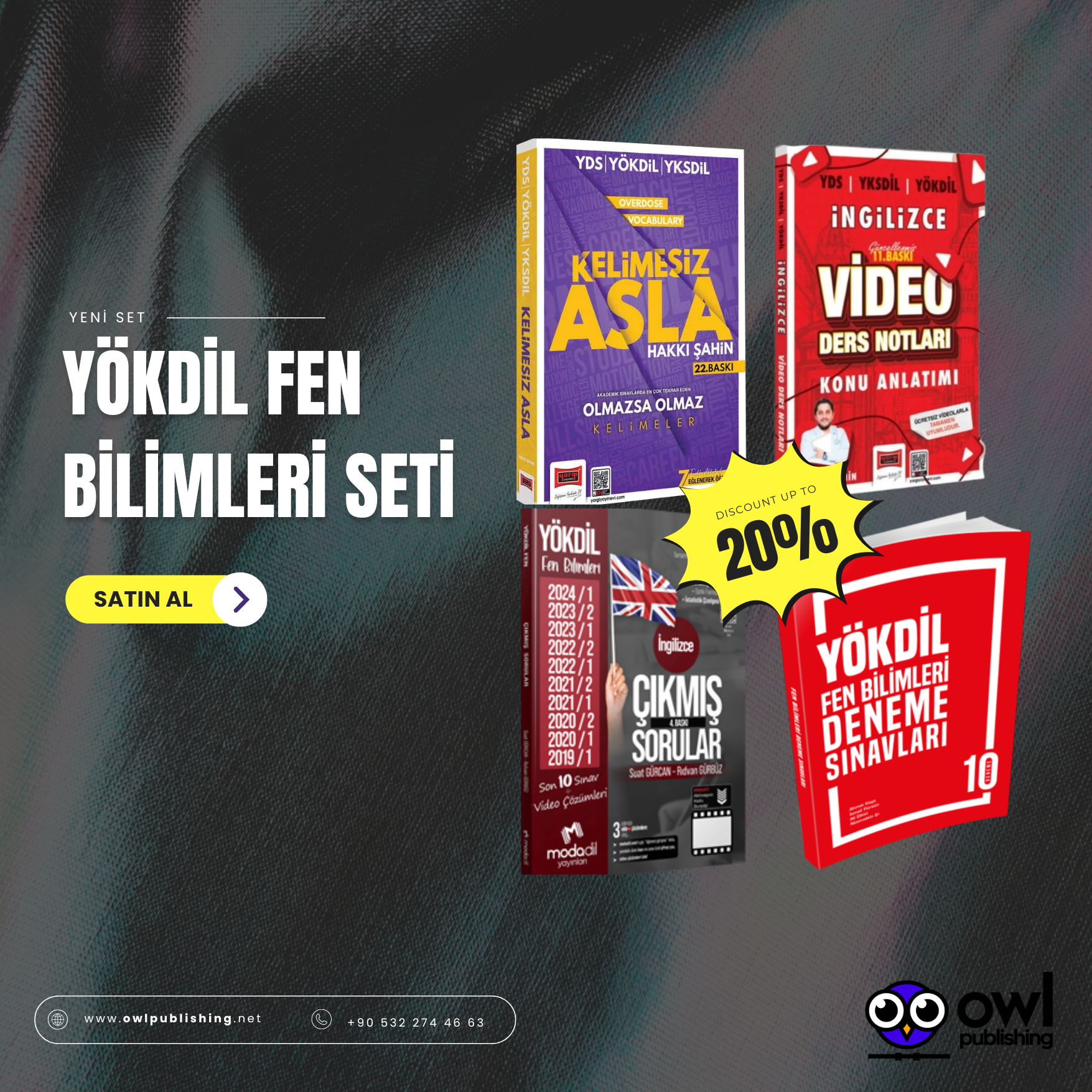 YÖKDİL FEN BİLİMLERİ SETİ