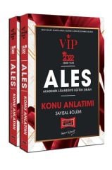 ​Yargı Yayınları 2022 ALES VIP Sayısal Sözel Bölüm Konu Kitabı Seti